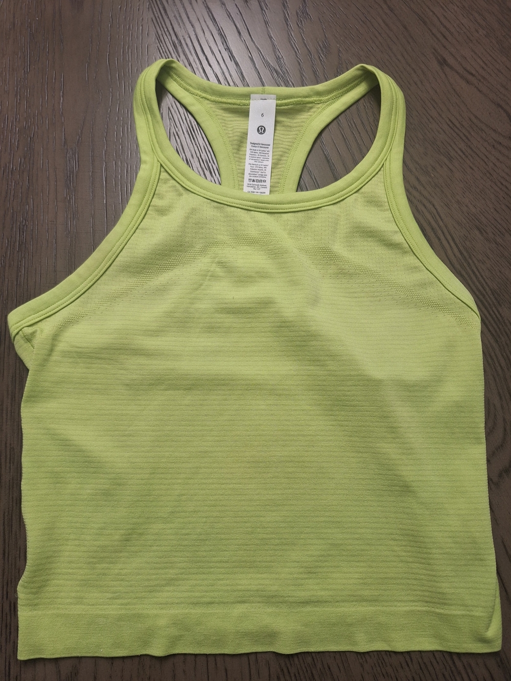 Lululemon--  Ribbed Racerback Tank - Picture 2 of 4